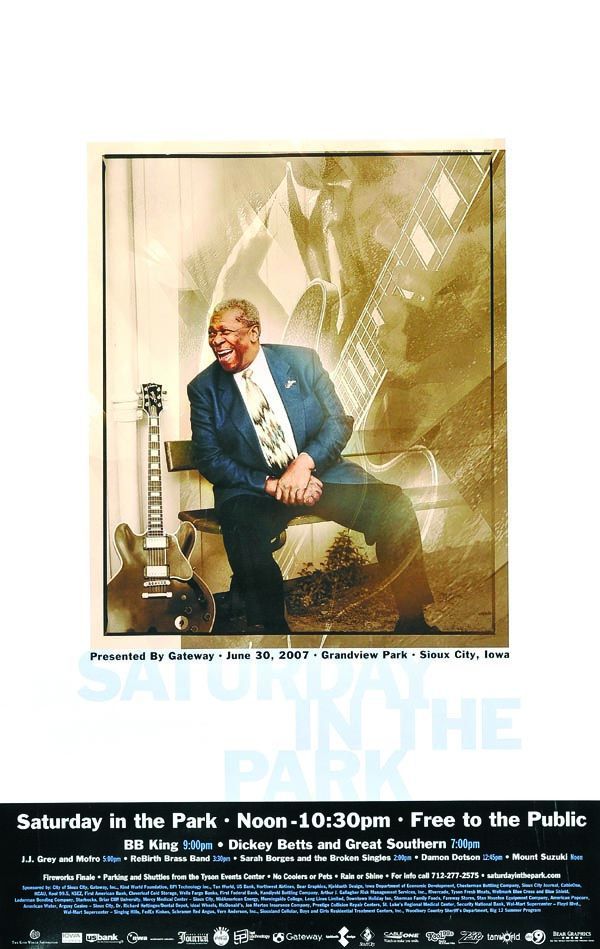 Saturday in the Park poster 2007
